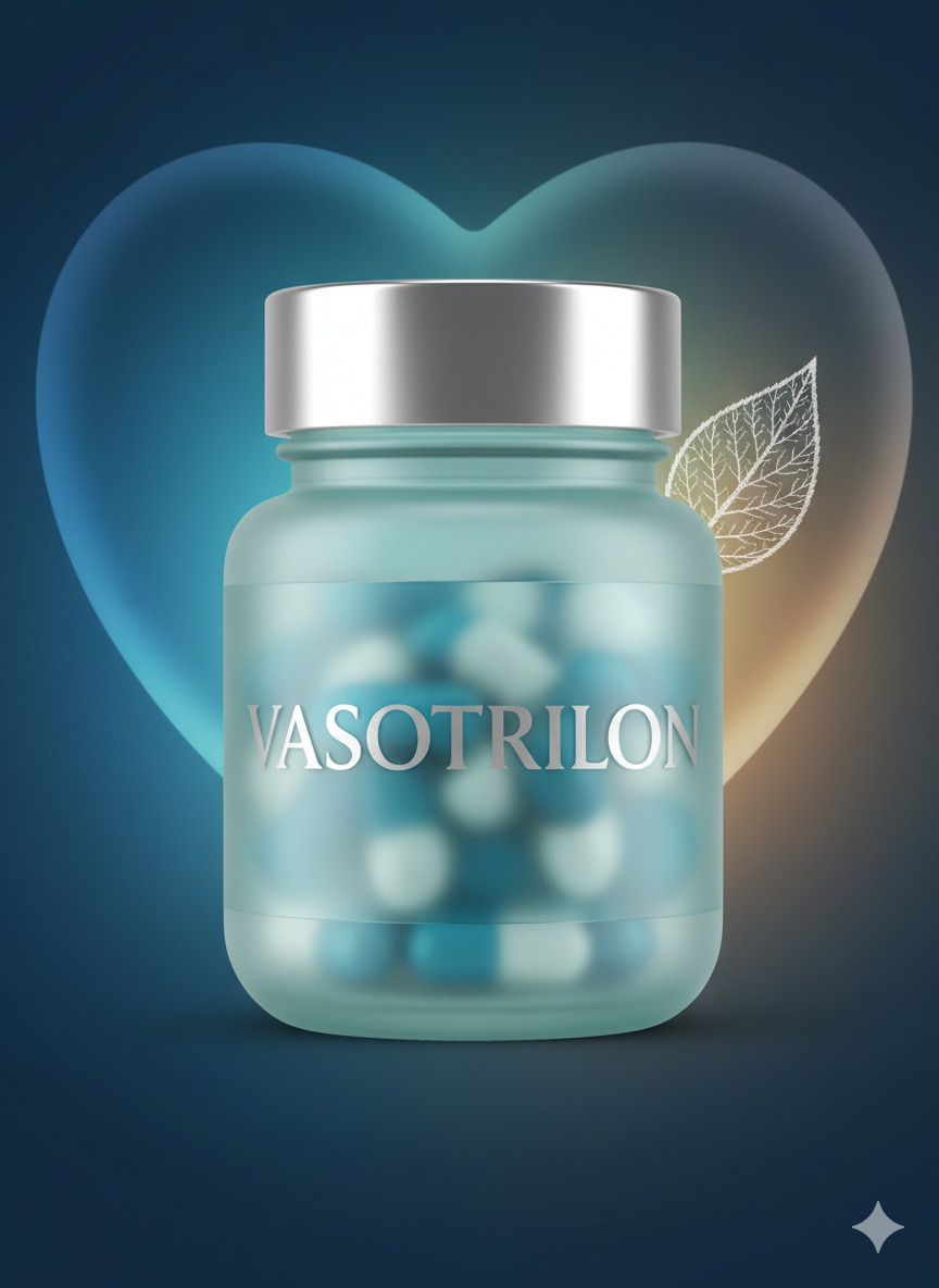 Vasotrilon dietary supplement packaging